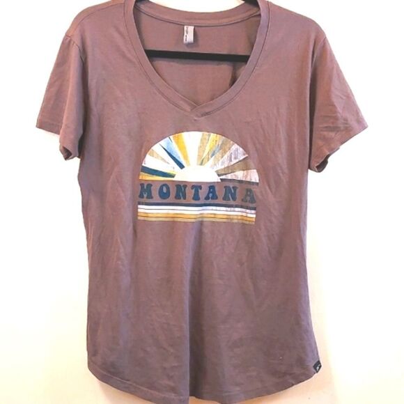 Techstyles Montana T Shirt - Picture 1 of 5